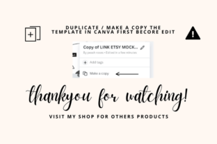 Etsy Branding Kit Canva Templates Graphic by FolieDesign · Creative Fabrica
