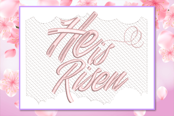 He is Risen-4x4