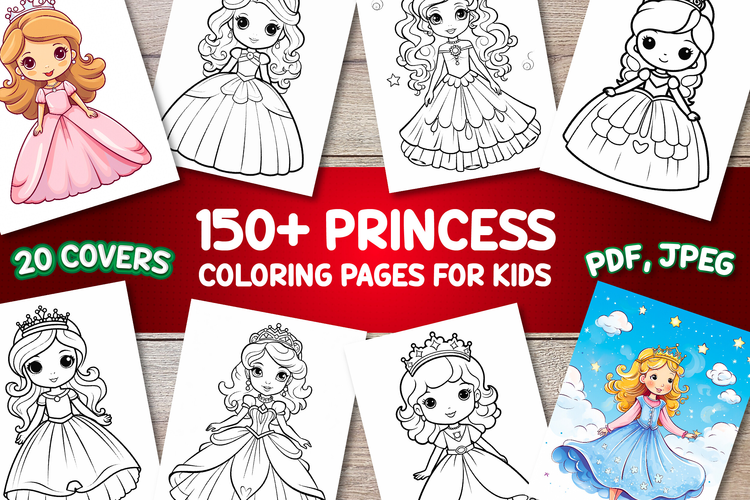 Princess Coloring Pages