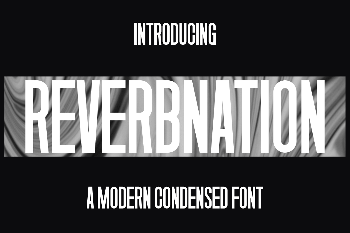 Reverbnation Font by maxs_graphic · Creative Fabrica