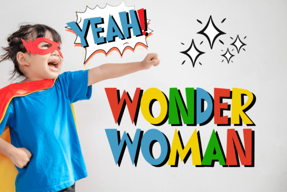 Mario Wonder Font PNG with transparent background - Preview 2