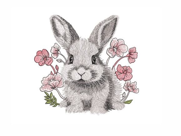 Floral Bunny