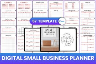 Mega Digital Planner Bundle Canva Graphic by munjixpro · Creative Fabrica
