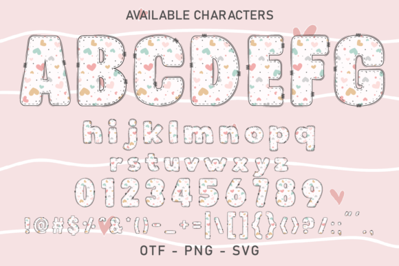 Cute Font - Preview 1