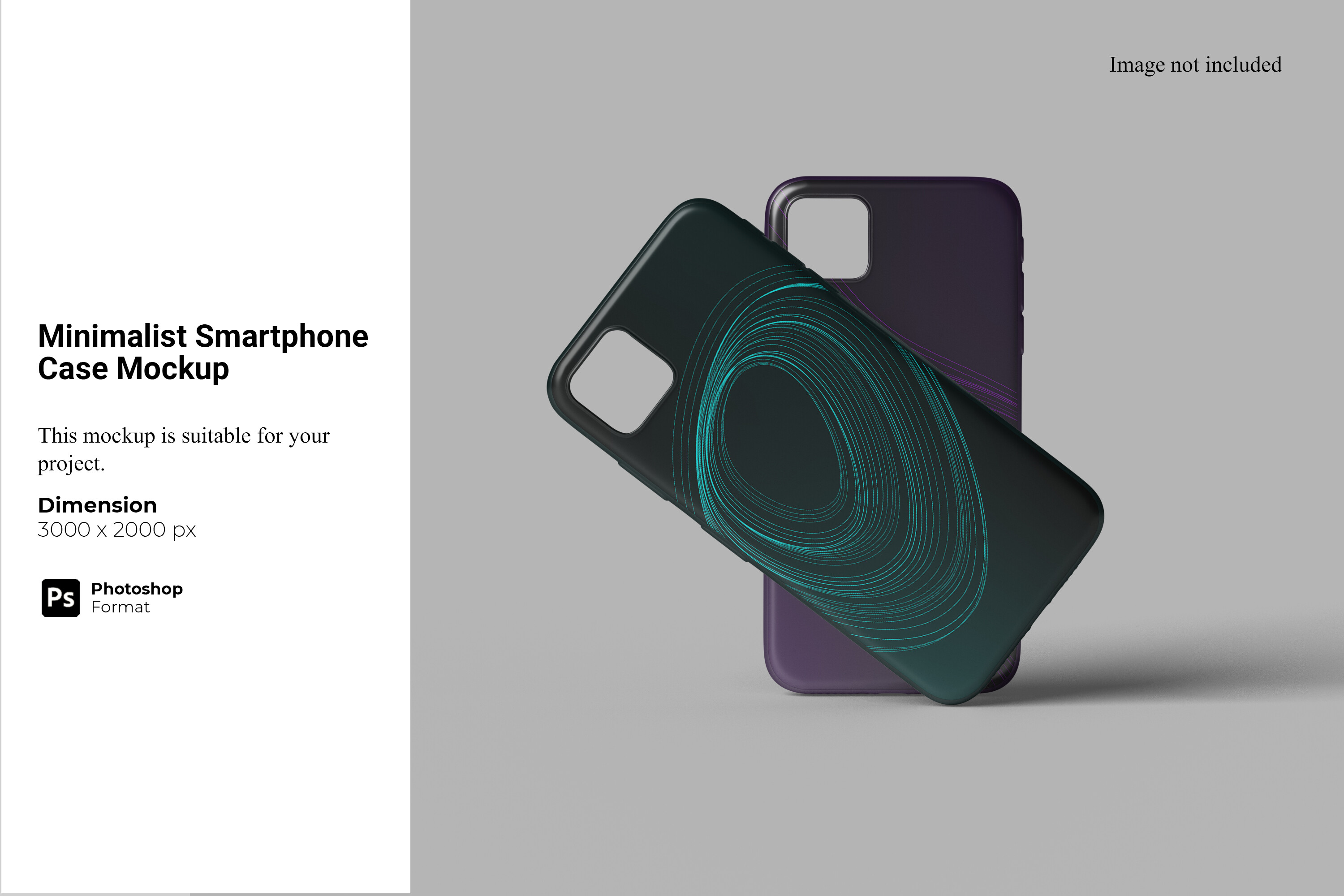 Minimalist Smartphone Case Mockup Graphic by Ian Mikraz · Creative Fabrica