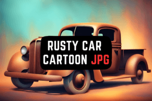 Car of Rusty Metal on Old Wallpaper Graphic by Alouma Sriti · Creative ...