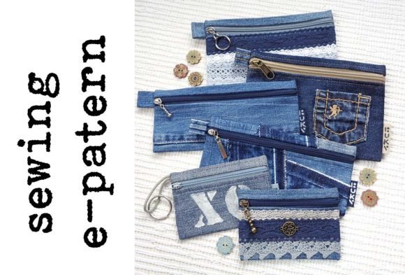 Flat Zipper Pouch