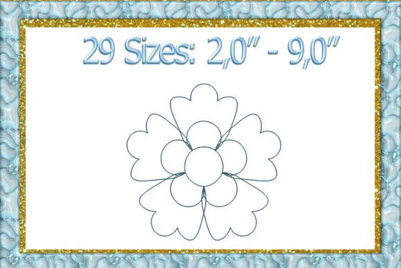 Quilting Swirls Embroidery Design