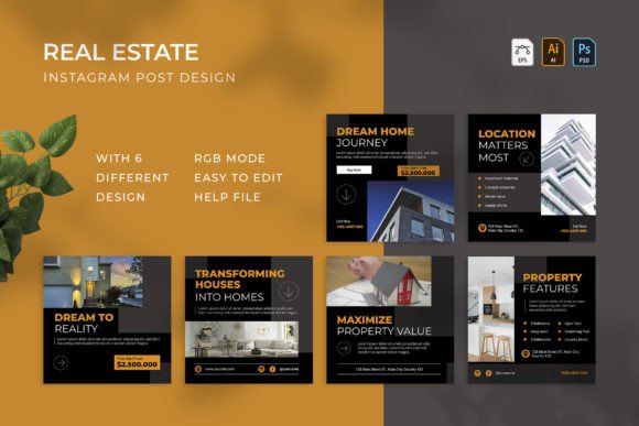 Real Estate - Instagram Post