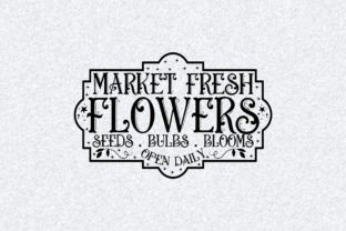 Spring Flower Market Sign Svg Bundle Graphic by Creative Canvas ...
