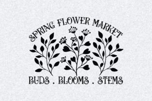 Spring Flower Market Sign Svg Bundle Graphic by Creative Canvas ...