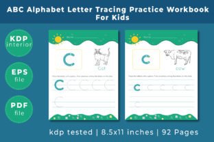 ABC Alphabet Letter Tracing Workbook Graphic by kznzaman · Creative Fabrica