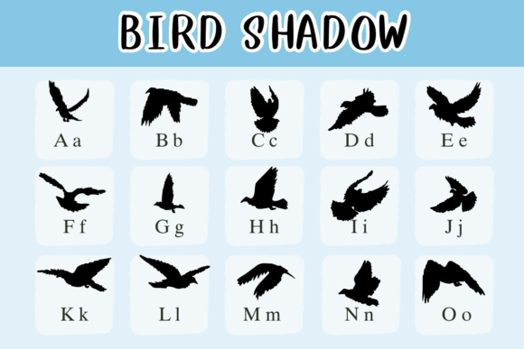 Bird Shadow Font - Preview 1