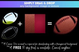CUSTOMIZABLE FOOTBALL CANVA FRAMES Graphic by Me 2 You Digitals ...