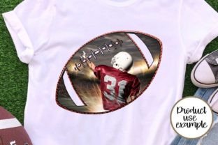 CUSTOMIZABLE FOOTBALL CANVA FRAMES Graphic by Me 2 You Digitals ...