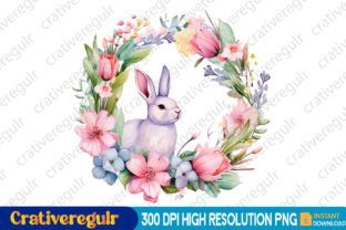 Easter Wreath Clipart