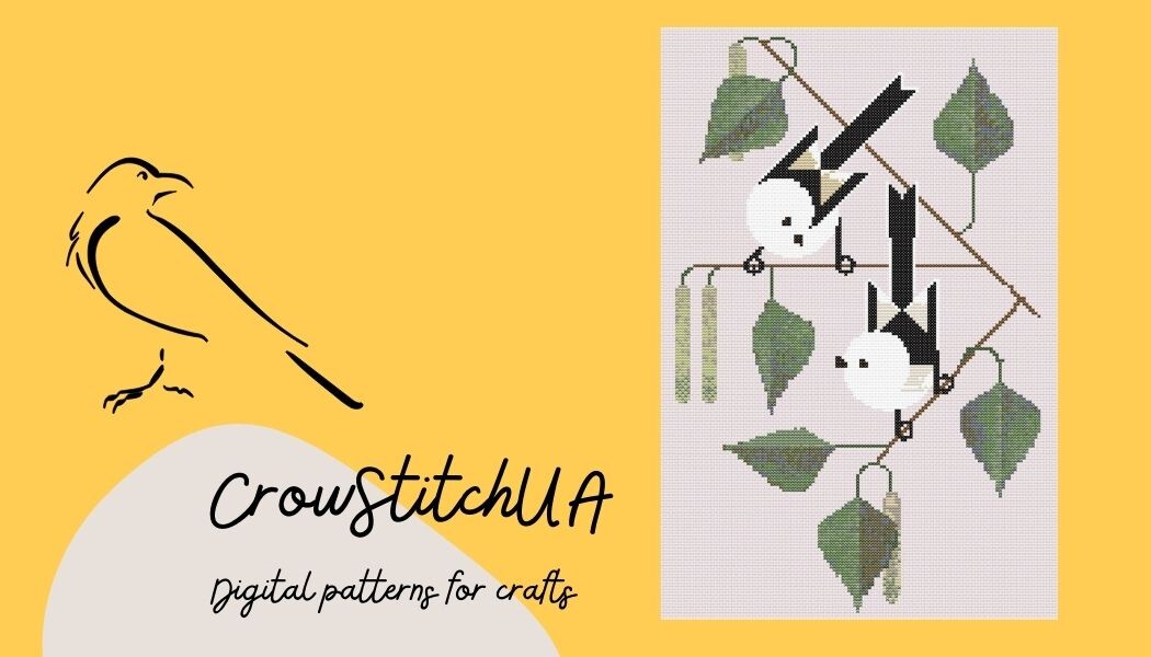 Nature Birds Cross Stitch Pattern