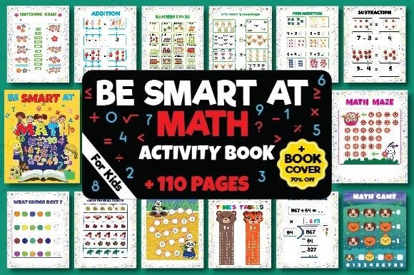 BE SMART at MATH Activity Book for KIDS