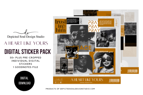 Digital Stickers| a Heart Like Yours|