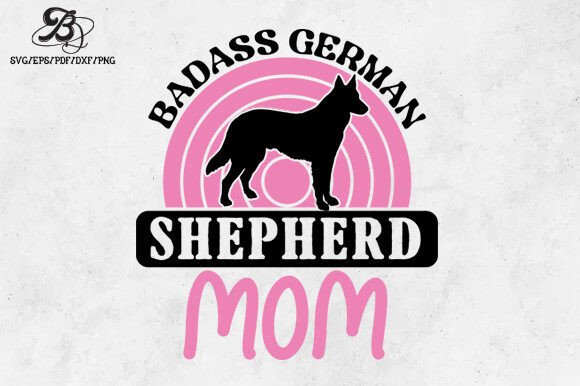 Dog German Shepherd Svg Design