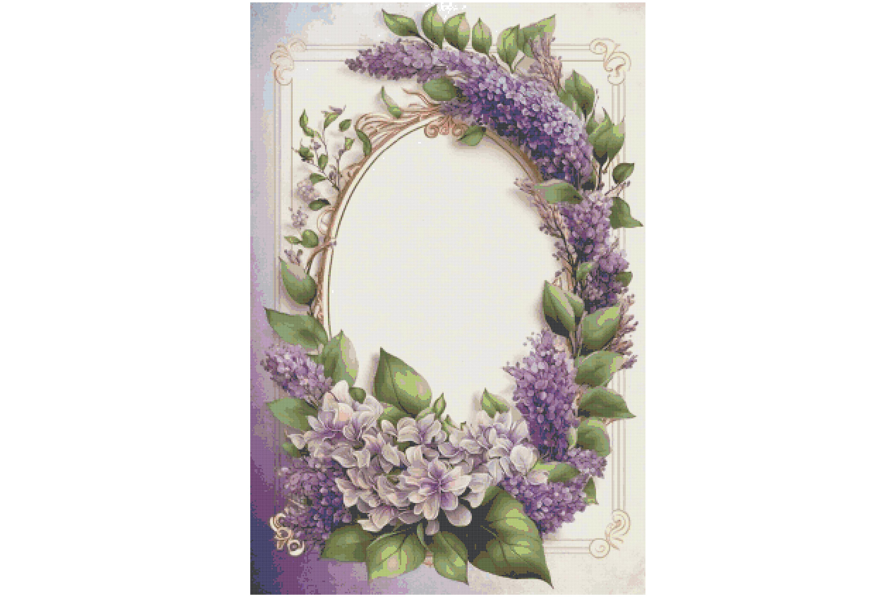 Flowers Counted Cross Stitch Patterns