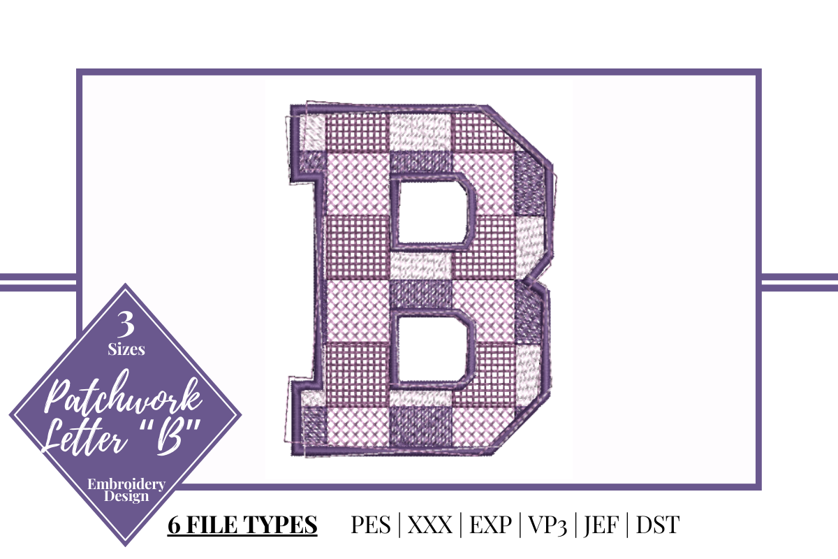 Patchwork Letter B