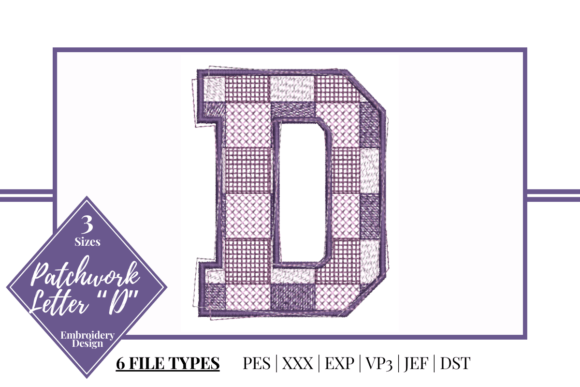Patchwork Letter D