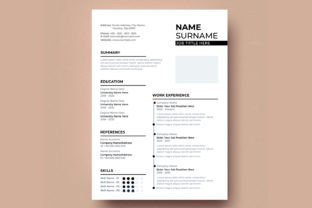 Professional CV Resume Template Design Graphic by Photowall · Creative ...