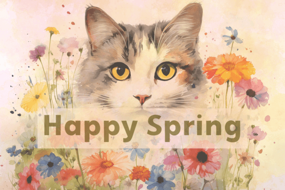 Chonky Cat Font PNG with transparent background - Preview 2