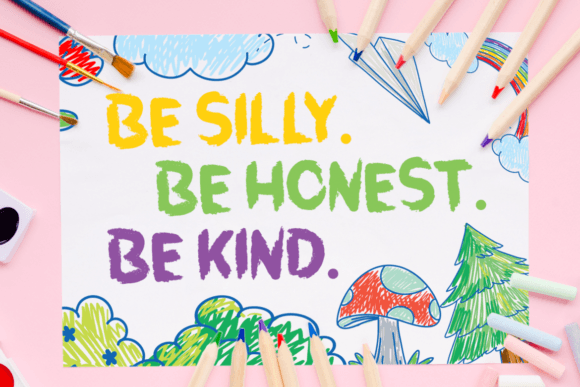 Crayon Craft Font - Preview 5