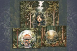 Fairy Fantasy Forest Digital Papers Graphic by artisticwayco · Creative ...