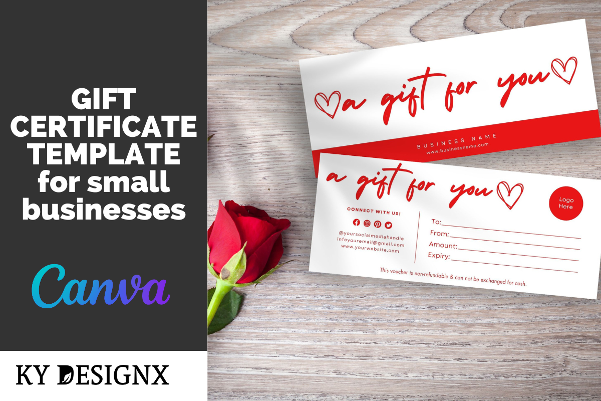 Gift Certificate Template - Canva