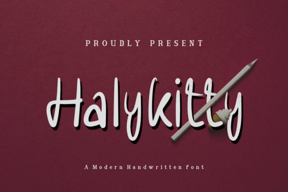 Halykitty Font - Preview 3
