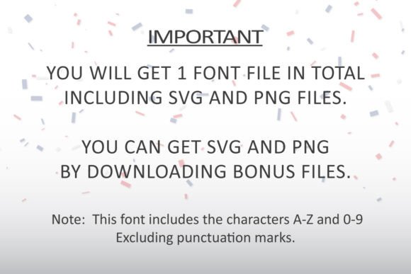 Patriotic Hero Font PNG with transparent background - Preview 3