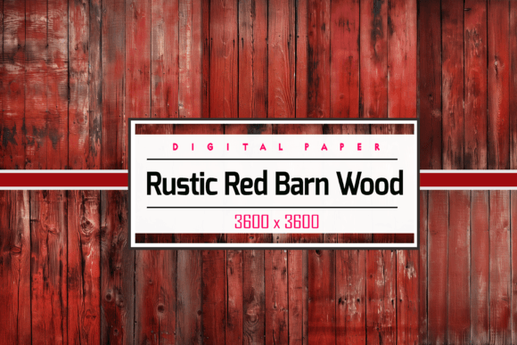 Rustic Red Barn Wood Texture