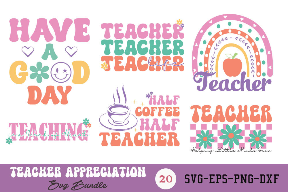 Teacher SVG, Teacher Appreciation SVG