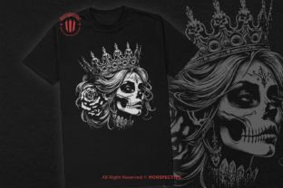 10 Bundle Dark Art Skull Queen Girl Lady Graphic by morspective ...
