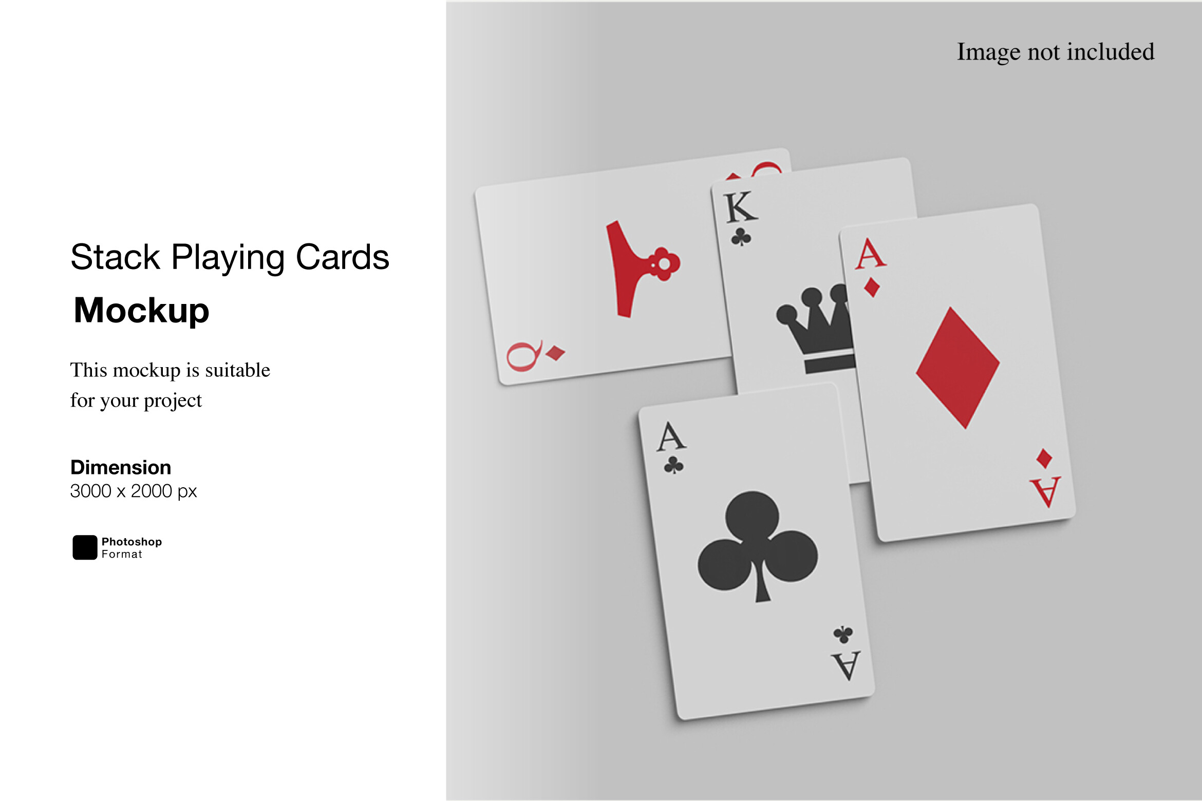 Stack Playing Cards Mockup Graphic by Ian Mikraz · Creative Fabrica