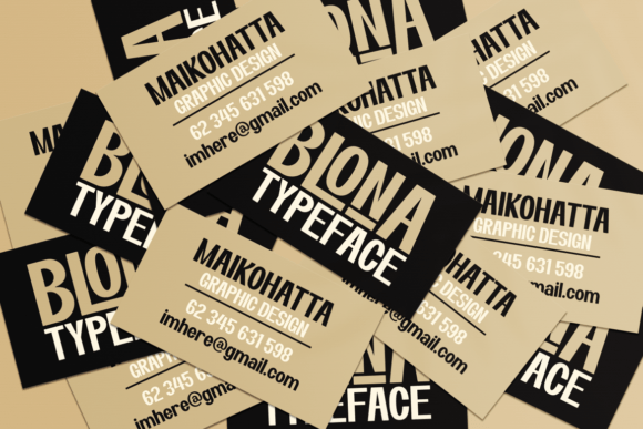 Blona Font - Preview 6