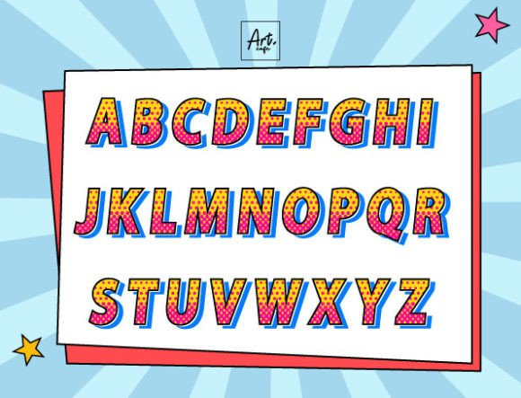 Comic Font - Preview 1