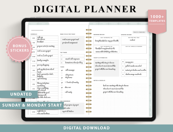 Digital Planner for Ipad, GoodNotes
