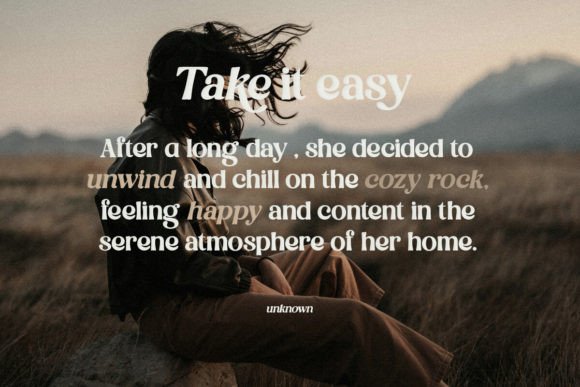 East Kind Font PNG with transparent background - Preview 6