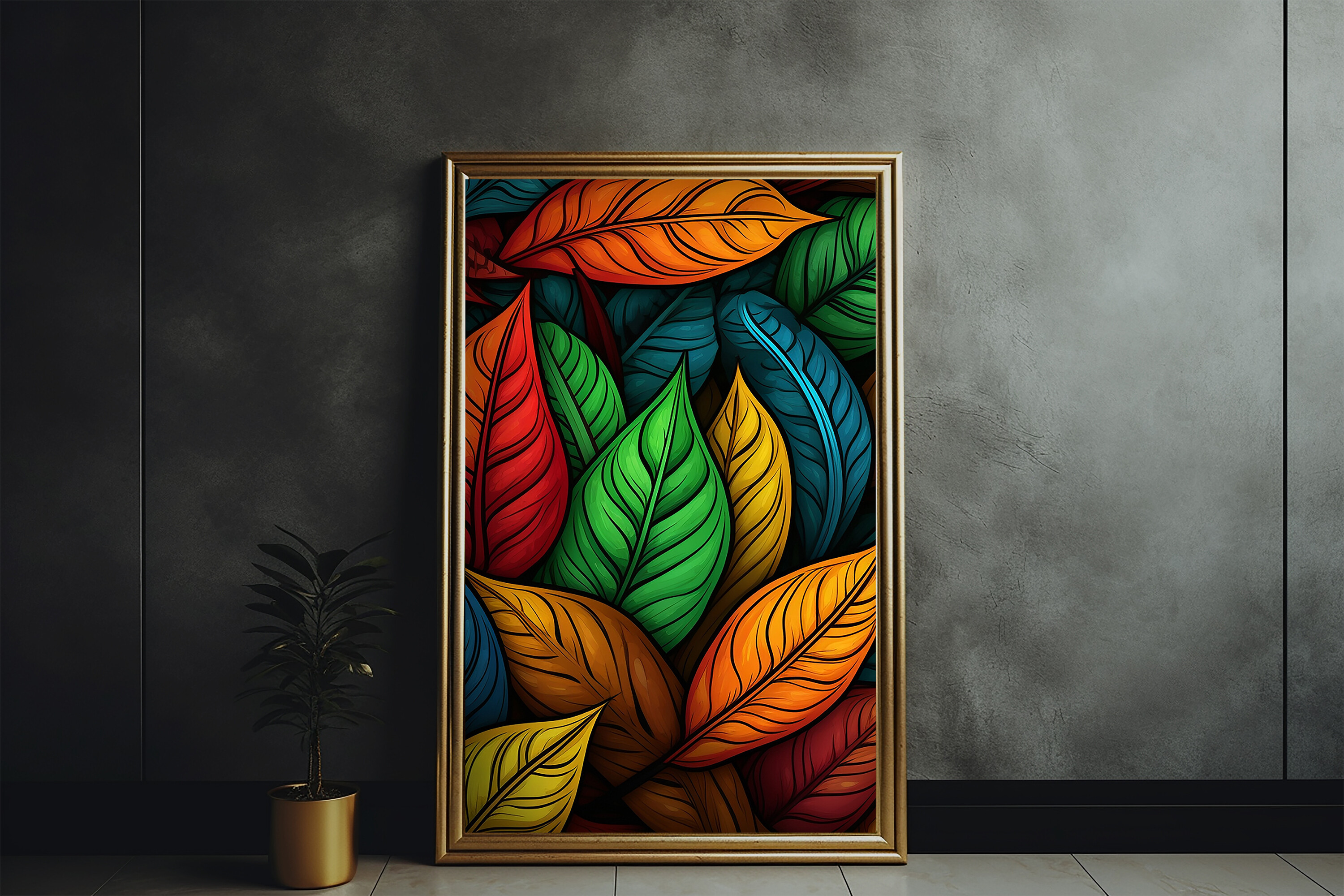 Luxury Photo Frame Background Graphic by Motin · Creative Fabrica