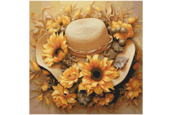 SunFlowers Counted Cross Stitch Patterns