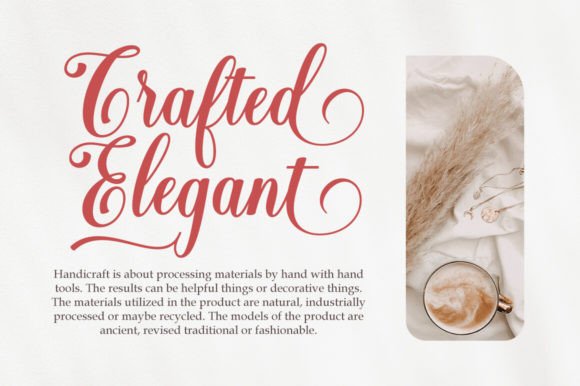 Emiset Calligraphy Font font preview - 1