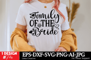 Family of the Bride SVG Cut File Graphic by Lima Creative · Creative ...