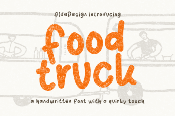 Food Truck Font - Preview 1