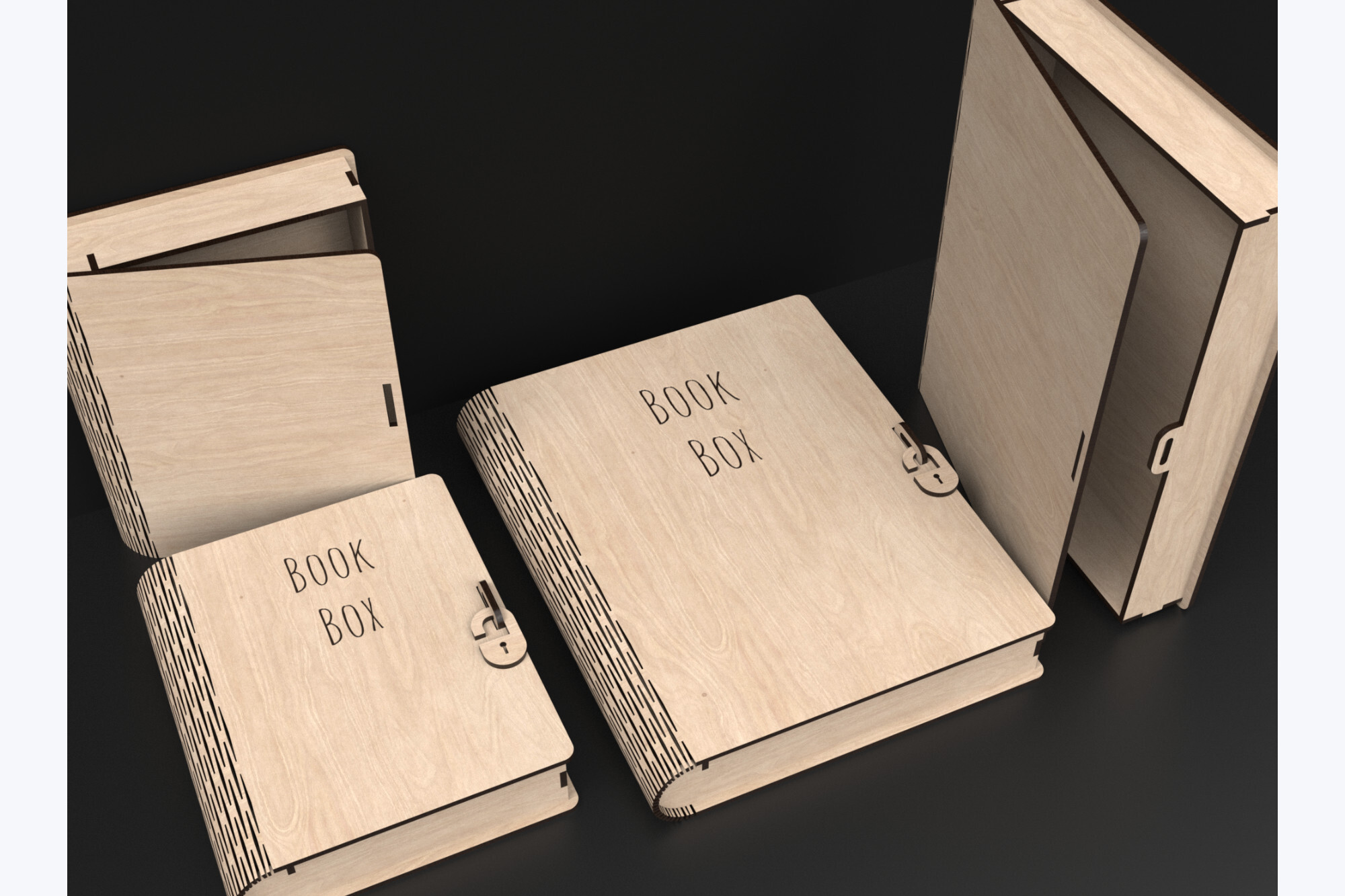 Laser Cut Boxes for Storage, Gifting, and Organizing Every Space