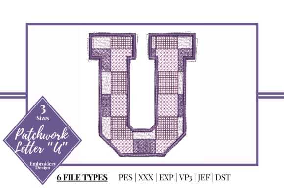 Patchwork Letter U