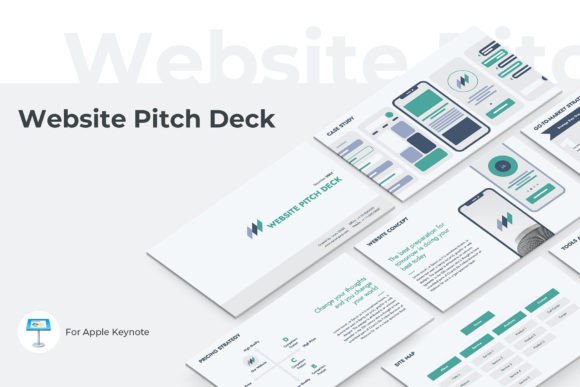 Website Pitch Deck Keynote Template